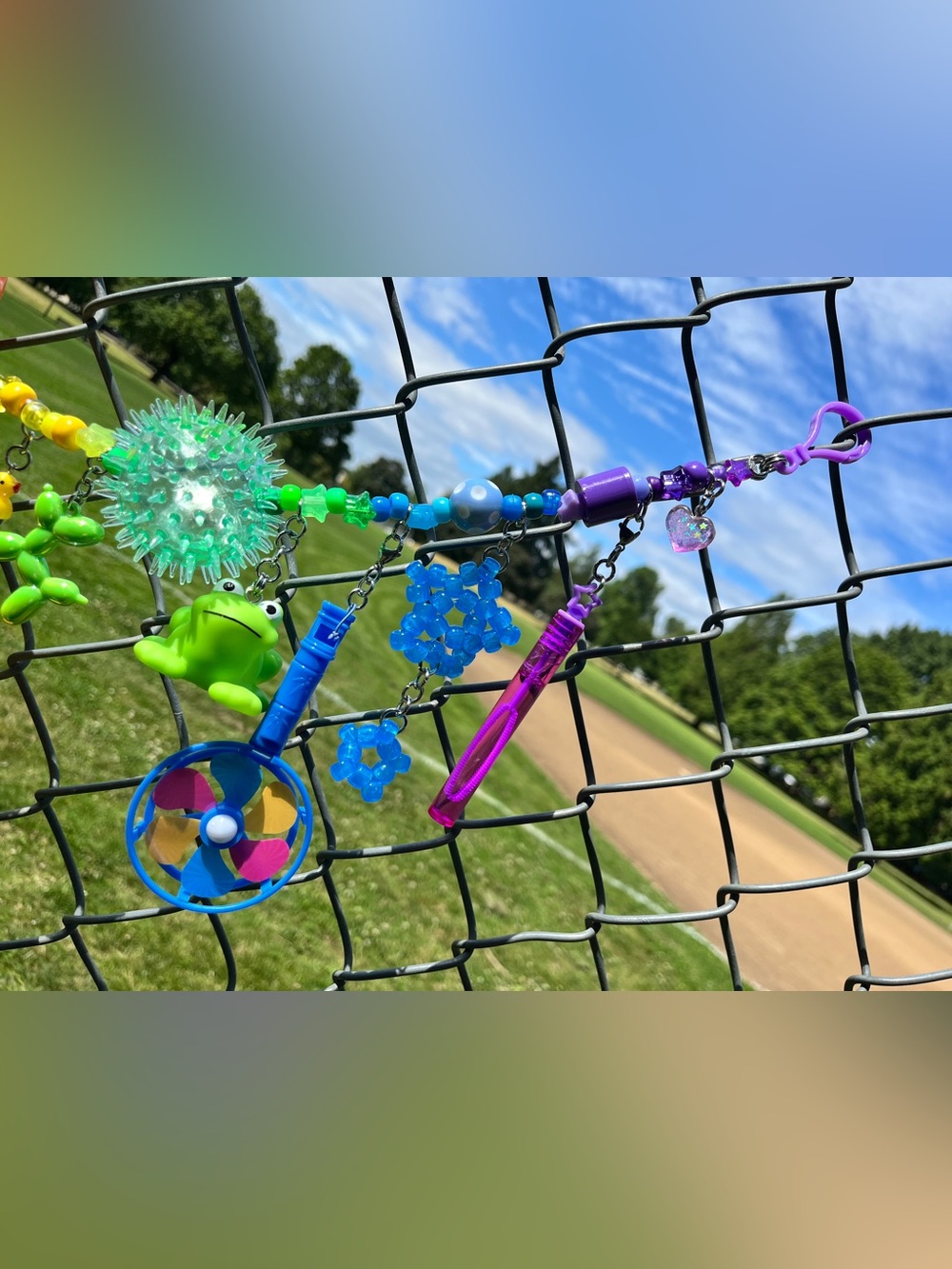 Rainbow Junk Chain 🌈⭐️🤡 - Picture 5 of 10